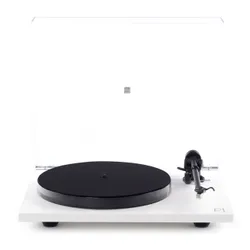 Gramofon REGA Planar 1 Plus Biały, Manualny,Napęd paskowy,Wkładka Rega,Pokrywa w zestawie,Prędkość odtw. 33 1/3,45 obr./min