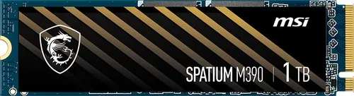 MSI Spatium M390 SSD 1 TB M. 2 2280 PCI-E x4 Gen3 NVMe (S78-440l650-P83)