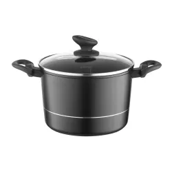 Garnek aluminiowy z pokrywką FLORINA DELUX 5 l