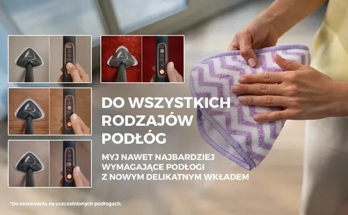 Mop parowy VILEDA Steam Plus Pro Compact