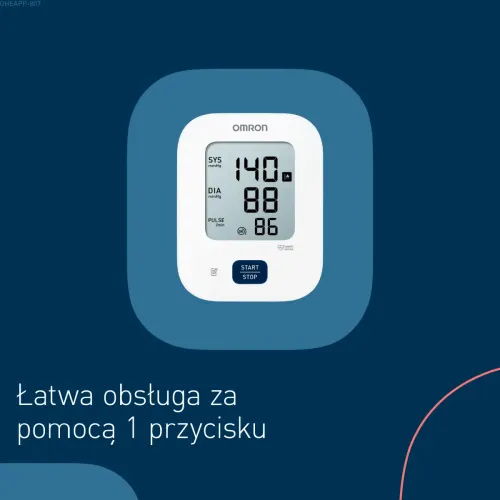 Ciśnieniomierz Omron M2 Essential HEM-7188-E Wykrywanie arytmii