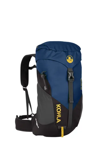 Plecak z siatką dystansową Kohla Active 22L - navy peony/lemon curry/caviar