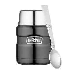 Termos na jedzenie Thermos Stainless King Food Flask 0.47 l - gun metal