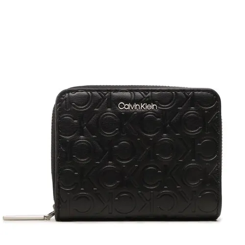 Маленький женский кошелек Calvin Klein CK Must Wallet с клапаном Md-Emb Mn K60K610950 BAX