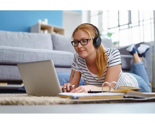 Słuchawki przewodowe JVC HA-S33UCBU Nauszne Czarny