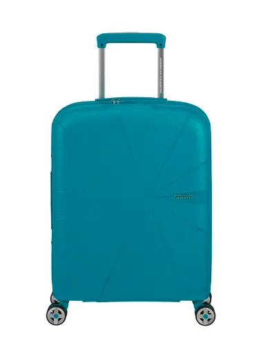 Маленький расширенный чемодан American Tourister StarVibe-verdigris