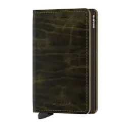 Кошелек Secrid Dutch Martin small RFID Slimwallet - оливковый