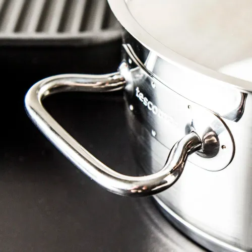 TESCOMA Home Profi niski 1 l - garnek ze stali nierdzewnej z pokrywką