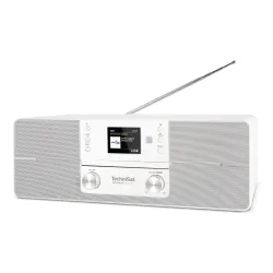 Radioodbiornik TechniSat DigitRadio 371 CD BT Radio FM DAB+ Bluetooth Biały