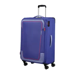 Walizka duża poszerzana American Tourister Pulsonic - soft lilac