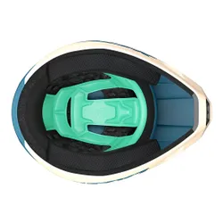 Kask rowerowy LAZER Chase KinetiCore Niebiesko-beżowy MTB (rozmiar S)