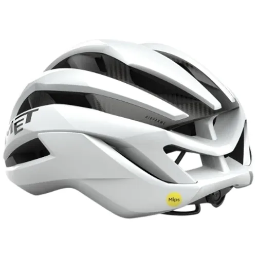 Kask rowerowy MET Trenta 3K Carbon MIPS white glossy - M