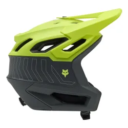 Kask rowerowy FOX Dropframe Pro Runn Czarno-żółty MTB (rozmiar S) MIPS