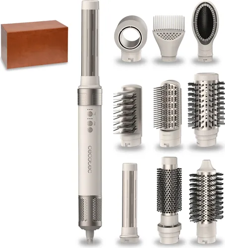 Suszarko-lokówka CECOTEC CeramicCare AirGlam 10w1 Szampański 1400 W
