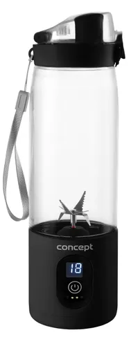 Blender personalny CONCEPT Smoothie FitMaker SM4001 Bezprzewodowy Czarny