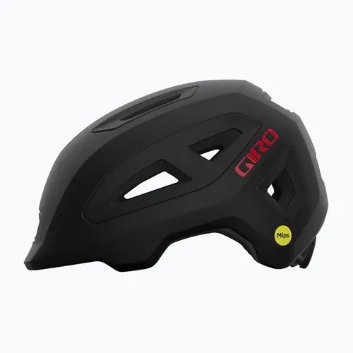 Kask rowerowy dziecięcy Giro Scamp II Jr matte black/red