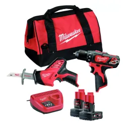 Milwaukee M12 Bpp2c Powerpack Kombinasyon Kiti