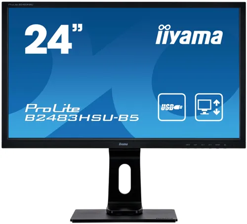 Monitor iiyama ProLite XB2483HSU-B5 - 24" - Full HD - 75Hz - 1ms