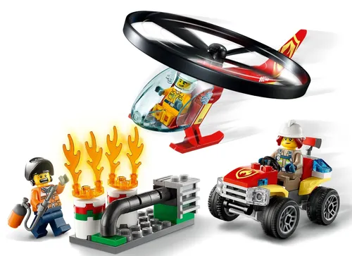 LEGO City Helikopter strażacki leci na ratunek 60248