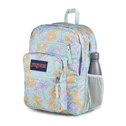 Рюкзак для ноутбука JanSport Big Student - выцветший цветочный / свежая мята