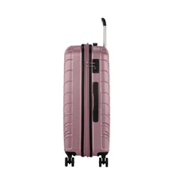 Walizka średnia poszerzana American Tourister Speedstar - rose gold