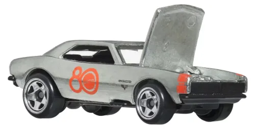Zestaw pojazdów Hot Wheels Silver Series Mattel 80th Anniversary JHF01 (7 szt.)
