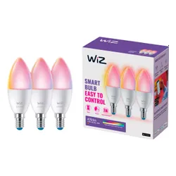 Inteligentna żarówka LED WIZ 929002448833 4.9W E14 Wi-Fi Bluetooth (3 szt.)