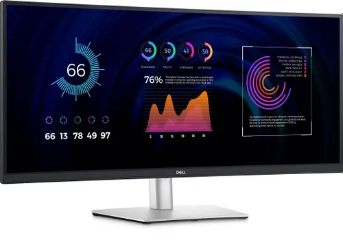 Monitor Dell P3424WE 34" UWQHD IPS 60Hz 5ms Zakrzywiony