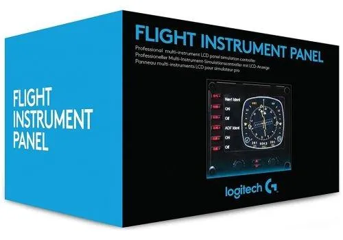 Контроллер для игровых авиасимуляторов с ЖК-дисплеем Logitech G Flight Instrument Panel 945-000008