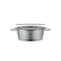 FISSLER Phi 2,3 l - garnek ze stali nierdzewnej z pokrywką