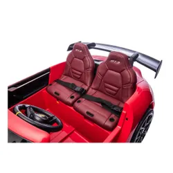 Samochód Na Akumulator Dla 2 Dzieci Porsche 911 Gt3 24V Eva LED 2 Silniki