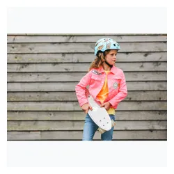 Kask rowerowy dziecięcy Hornit Sloth blue/brown