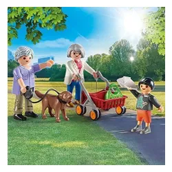 PLAYMOBIL City Life 70990 Dziadkowie z wnuczkiem