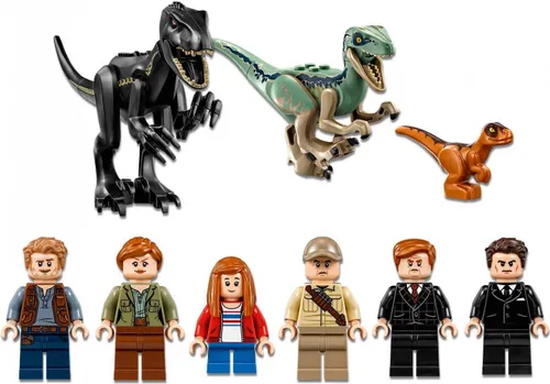 Конструктор Lego Jurassic World атака Индораптора (75930)