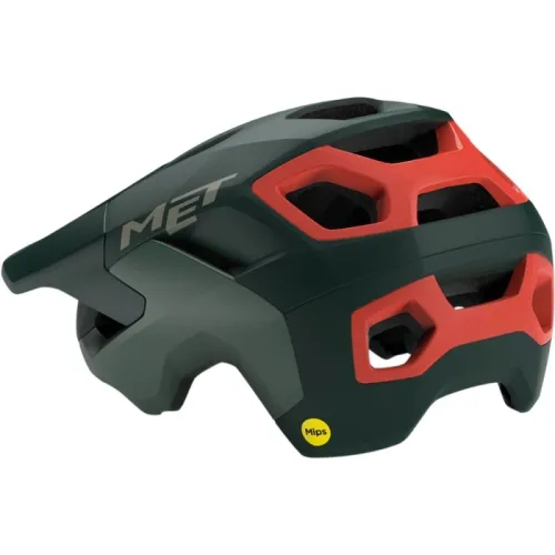 Kask rowerowy MET Revo MIPS AIR zielony mat