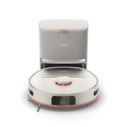 Robot sprzątający Philips Aqua 5000 XU5100/20 Funkcja mopowania Stacja oczyszczająca Tworzenie mapy pomieszczenia 66dB