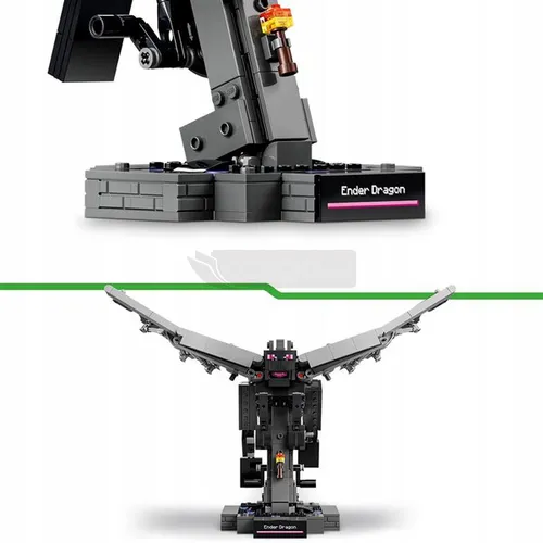 LEGO MINECRAFT 21595 Smok Kresu, zestaw klocków dla dzieci +10 lat