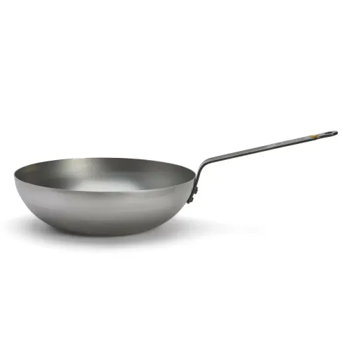 DE BUYER Mineral B 28 cm - patelnia / wok ze stali węglowej
