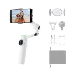 Gimbal Insta360 Flow 2 Pro Creator Bundle Biały