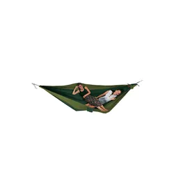 Hamak turystyczny Ticket To The Moon King Size Hammock - dark green/leaf green