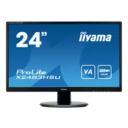 Monitor iiyama ProLite X2483HSU-B5 24" Full HD VA 75Hz 4ms