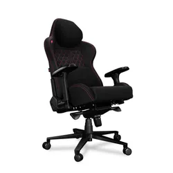 Fotel YUMISU 2050 Magnetic Czarno-różowy