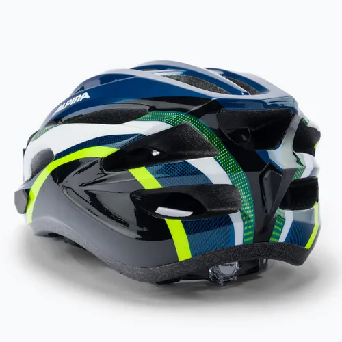 Kask rowerowy Alpina MTB 17 dark blue/neon