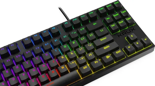 Klawiatura Krux Atax PRO RGB Gateron Blue (KRX0079)