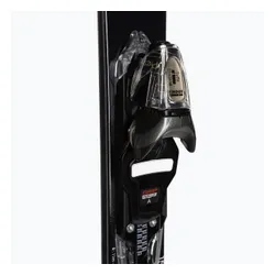 Narty zjazdowe damskie Rossignol Nova 10 + wiązania Xpress W 11 GW black/metallic green