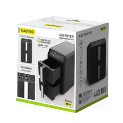 Air Fryer Frytkownica beztłuszczowa MAESTRO MR-761 10l z podwójnym koszem programator czasowy