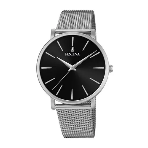 Festina Erkek Arkadaşı Saati 20475/4 Gümüş / Siyah