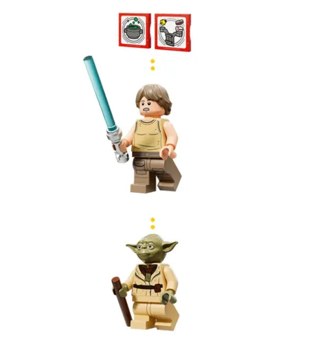 LEGO 75422 Star Wars SMART Play Chatka Yody i szkolenie Jedi