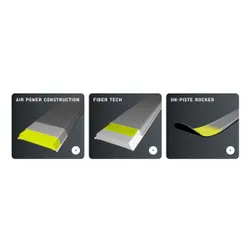 Narty Fischer RC4 Race Junior + wiązania FS4 CA JRS 70-120 cm 2026 (P39425)