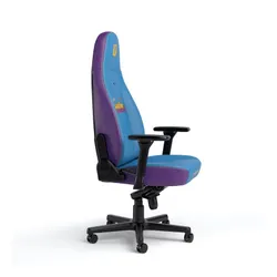 Fotel Noblechairs ICON Nuka-Cola Quantum Edition Gamingowy do 150kg Skóra ECO Niebiesko-fioletowy